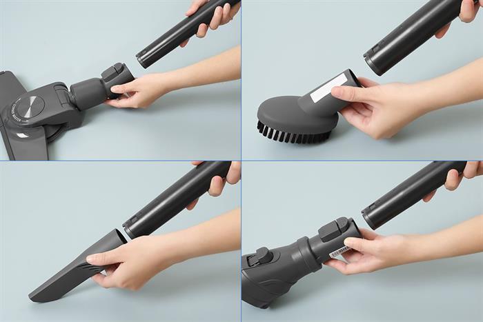 Máy hút bụi dạng hộp LG VK7317GHTPS Màu Xám