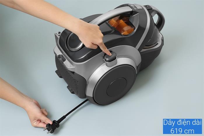 Máy hút bụi dạng hộp LG VK7317GHTPS Màu Xám