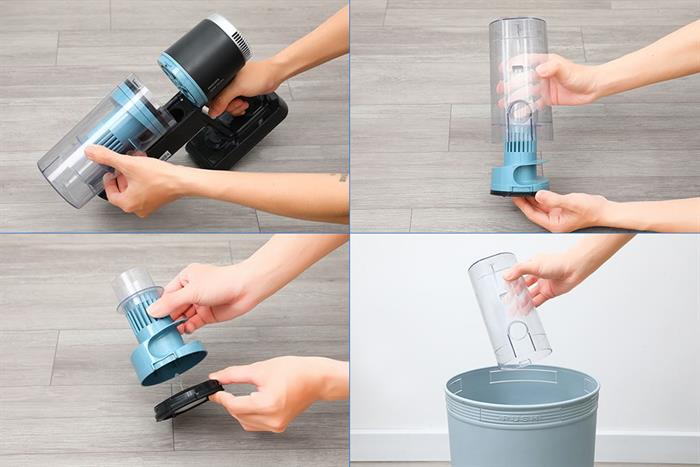 Máy hút bụi không dây Philips XC3031/01 Màu Đen - Xám