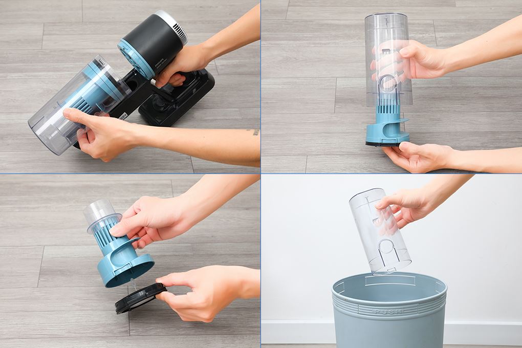 Máy hút bụi không dây Philips XC3031/01 Màu Đen - Xám
