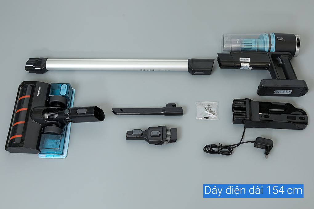 Máy hút bụi không dây Philips XC3131/01 Màu Đen - Xám
