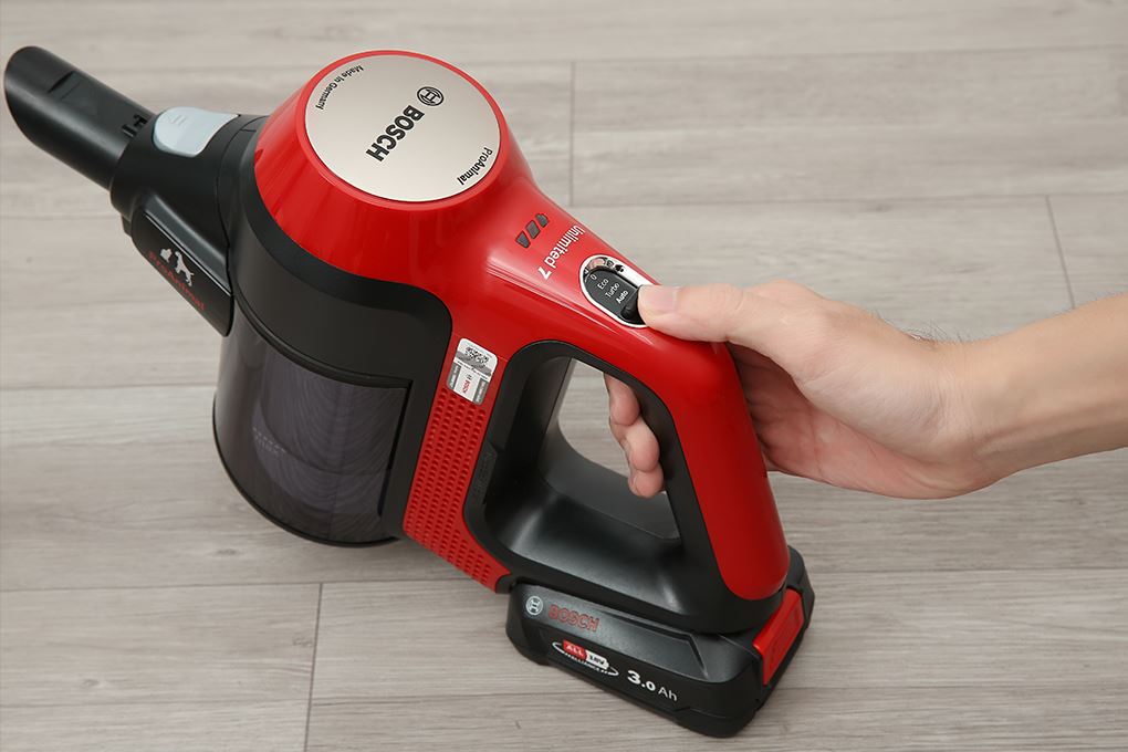 Máy hút bụi không dây Bosch BCS711PET Màu Đỏ