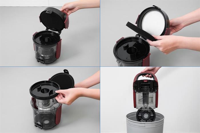 Máy hút bụi dạng hộp Bosch BGC05AAA2 Màu Đỏ