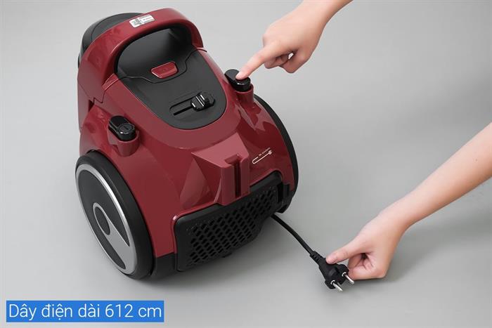 Máy hút bụi dạng hộp Bosch BGC05AAA2 Màu Đỏ