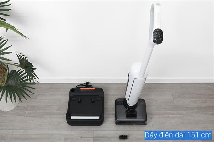 Máy hút bụi lau sàn Xiaomi Truclean W30 Pro Màu Trắng - Đen