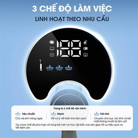 Máy hút bụi cầm tay Kalite H8 Pro Màu Trắng