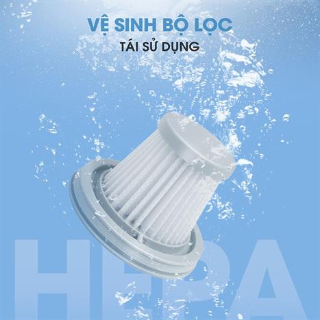 Máy hút bụi cầm tay Kalite KHV01 Màu Trắng