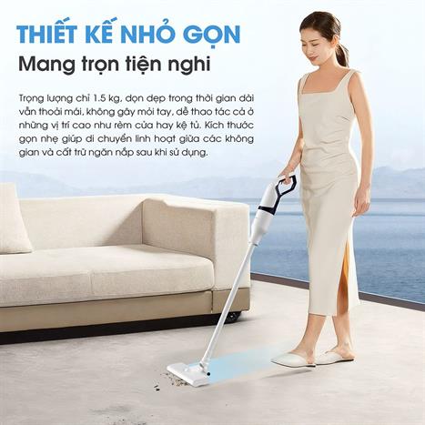 Máy hút bụi cầm tay Kalite KHV01 Màu Trắng