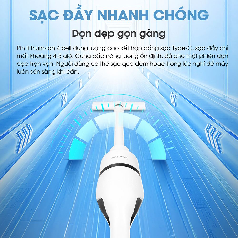 Máy hút bụi cầm tay Kalite KHV01 - 9