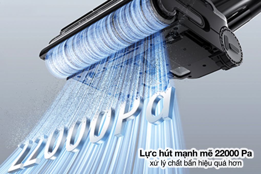 Máy hút bụi lau nhà Tineco Floor One S9 Artist Steam Pro - Lực hút