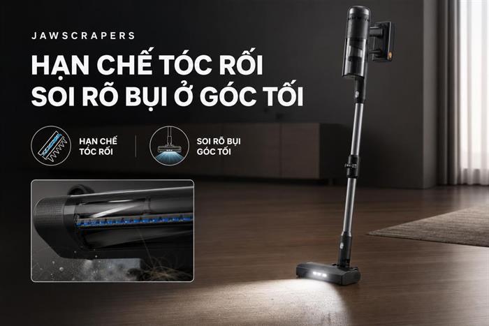 Máy hút bụi không dây Roborock H60 Ultra Màu Trắng
