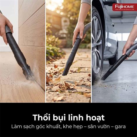 Máy hút bụi dạng hộp FUJIHOME VC10N Màu Trắng