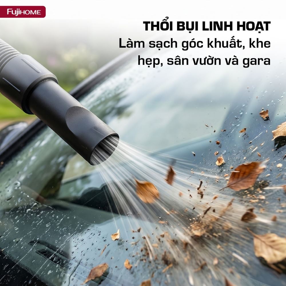 Máy hút bụi dạng hộp FUJIHOME VC18N Màu Trắng