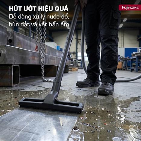 Máy hút bụi dạng hộp FUJIHOME VC20N Màu Trắng