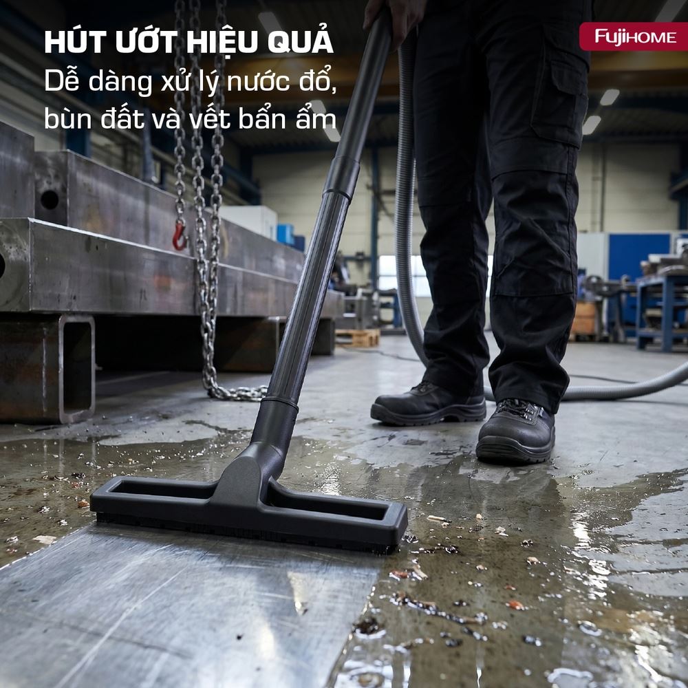 Máy hút bụi dạng hộp FUJIHOME VC20N Màu Trắng