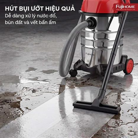 Máy hút bụi dạng hộp FUJIHOME VC30N Màu Trắng