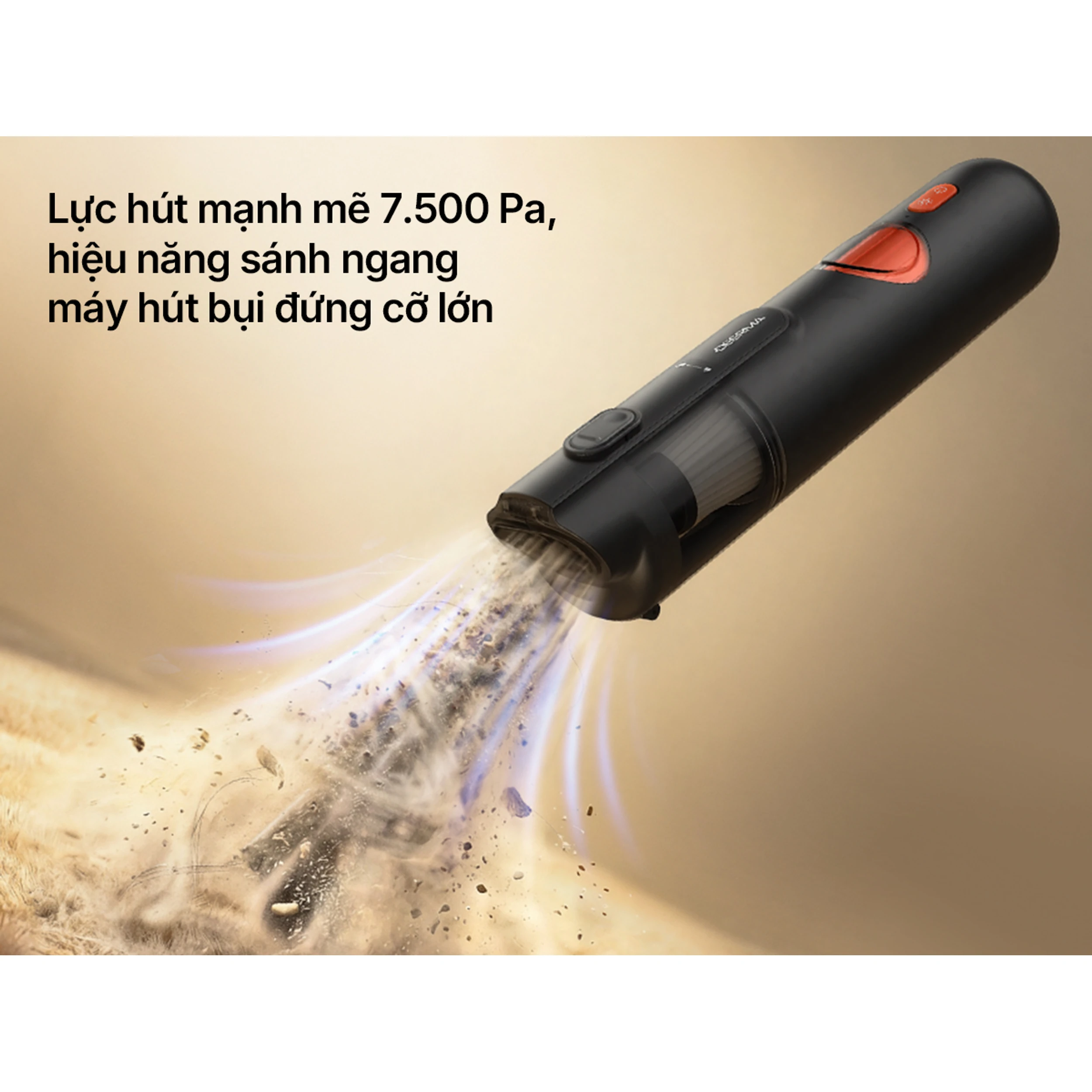 Máy hút bụi cầm tay Deerma XC01 Màu Đen