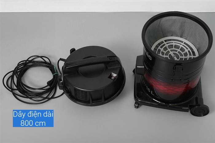 Máy hút bụi công nghiệp Panasonic MC-YL631RN46 Màu Đen - Đỏ