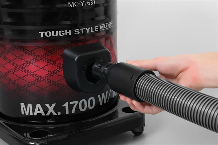 Máy hút bụi công nghiệp Panasonic MC-YL631RN46 Màu Đen - Đỏ