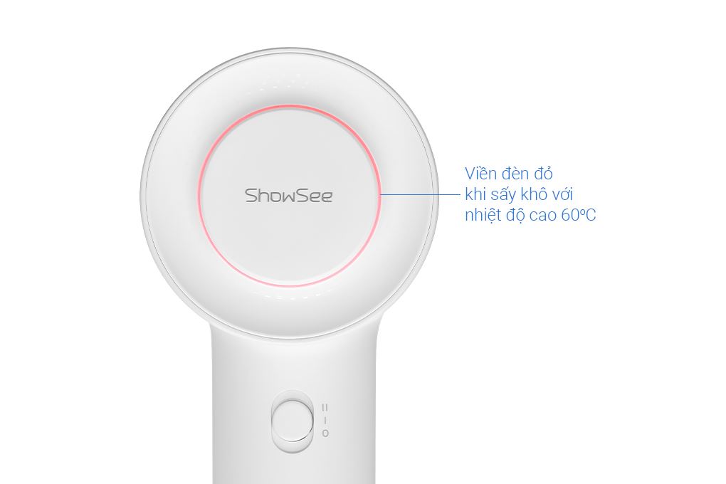 Máy sấy tóc tốc độ cao Showsee AP16-W Màu Trắng