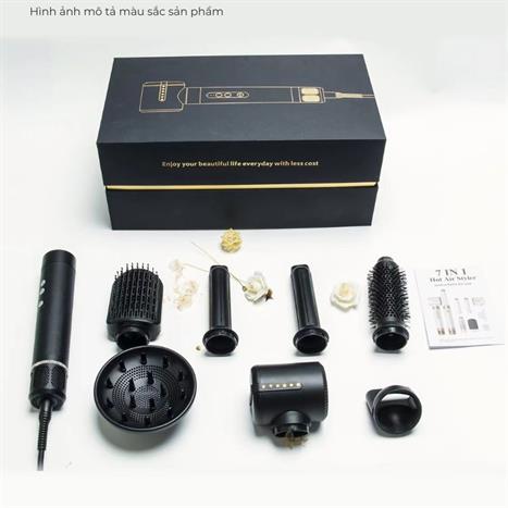 Máy sấy tóc tạo kiểu 1400W Huaxiang Y-32 Màu Đen