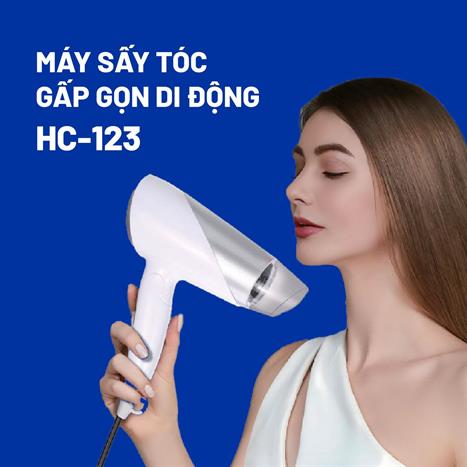 Máy sấy tóc Hyundai HC-123-WH Màu Trắng