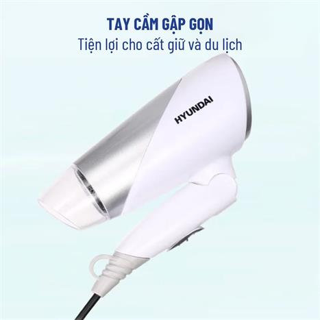 Máy sấy tóc Hyundai HC-123-WH Màu Trắng