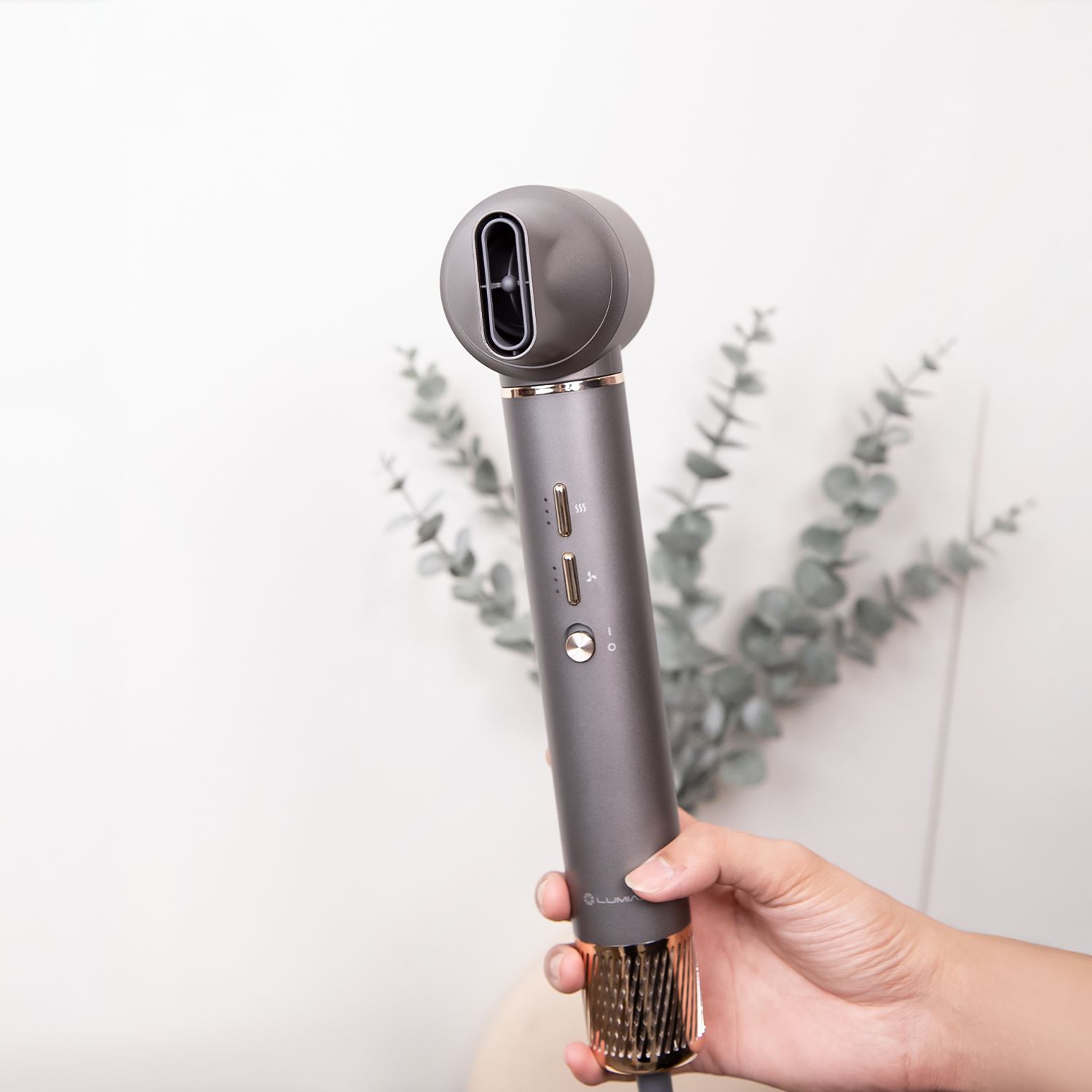 Máy sấy tóc tốc độ cao LUMIAS HDL-200M Xám Màu Xám