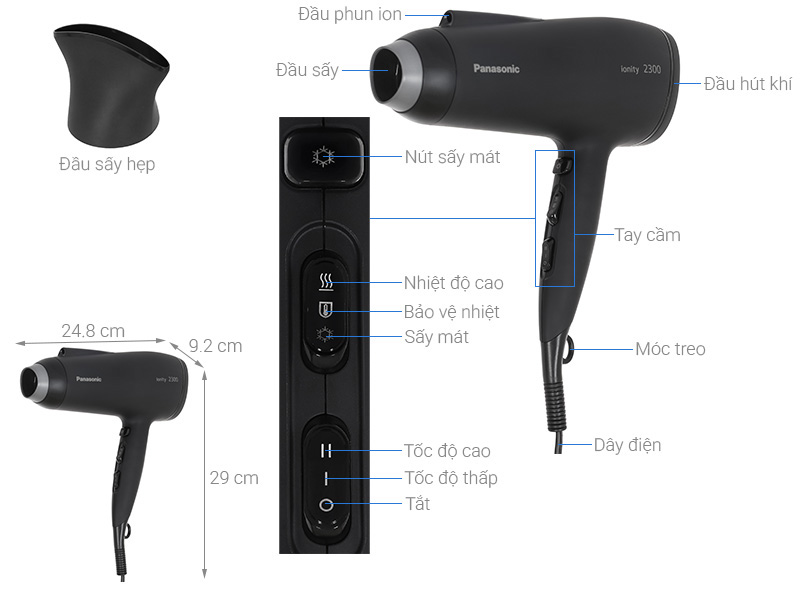 Máy sấy tóc Panasonic EH-NE85-K645