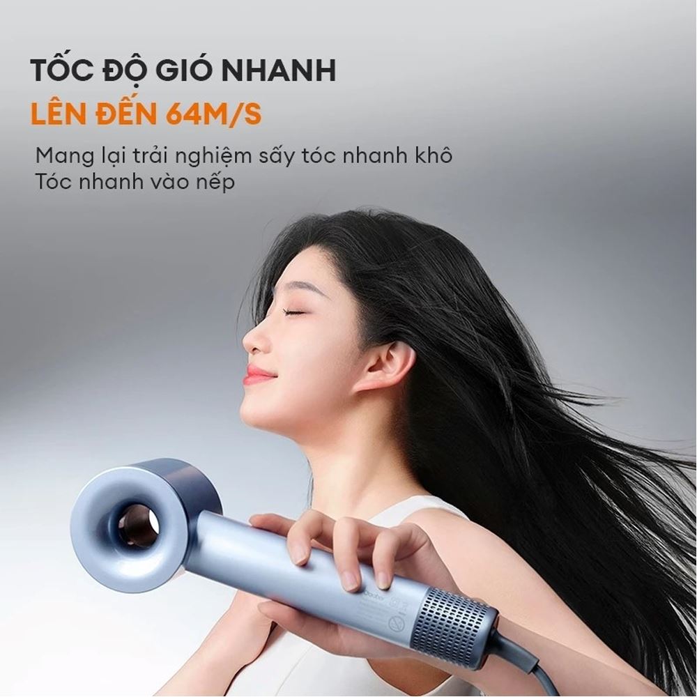 Máy sấy tóc 1400W Gaabor HD-M01A Màu Xanh