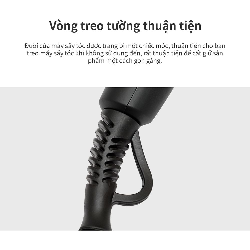 Máy sấy tóc Lock&Lock ENA146BLK Màu Đen