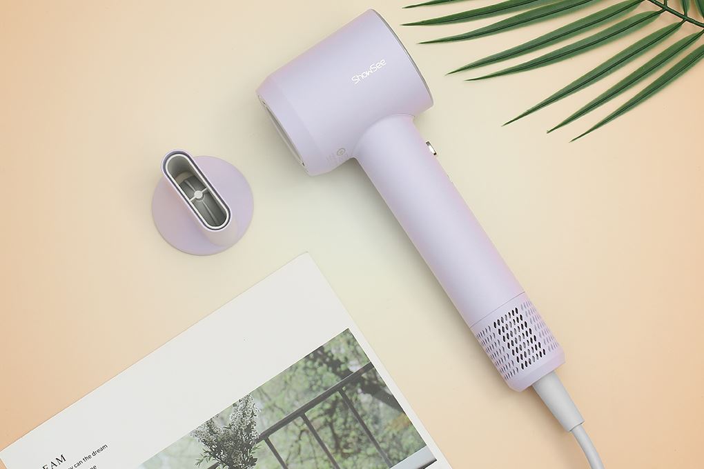 Máy sấy tóc tốc độ cao Showsee A15-V Màu Tím