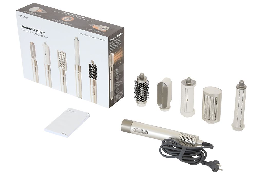 Máy sấy tóc và tạo kiểu đa năng Dreame AirStyle AMF17A Màu Vàng đồng