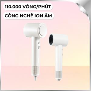 Máy sấy tóc tốc độ cao 1600W POVOS PH9909 Trắng