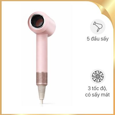 Máy sấy tóc tốc độ cao LEAFLESS L01 - Hồng