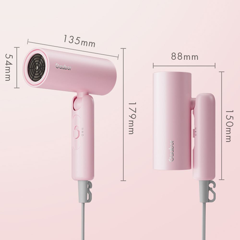 Máy sấy tóc Gaabor HD-M08A Màu Hồng