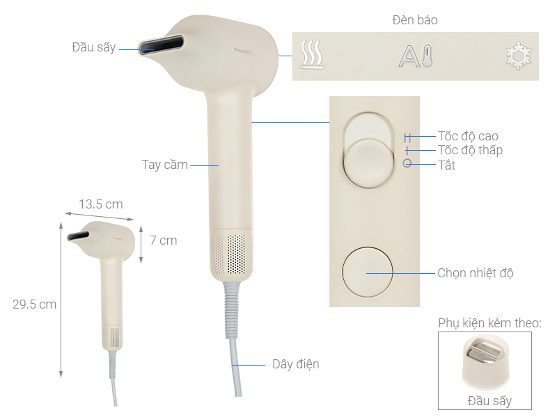 Máy sấy tóc Panasonic EH-NE9M-N442