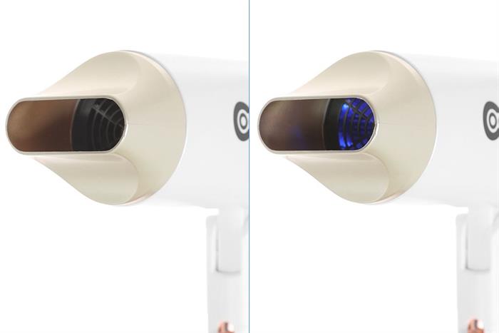 Máy sấy tóc Coclear CH6289 Màu Trắng - vàng đồng