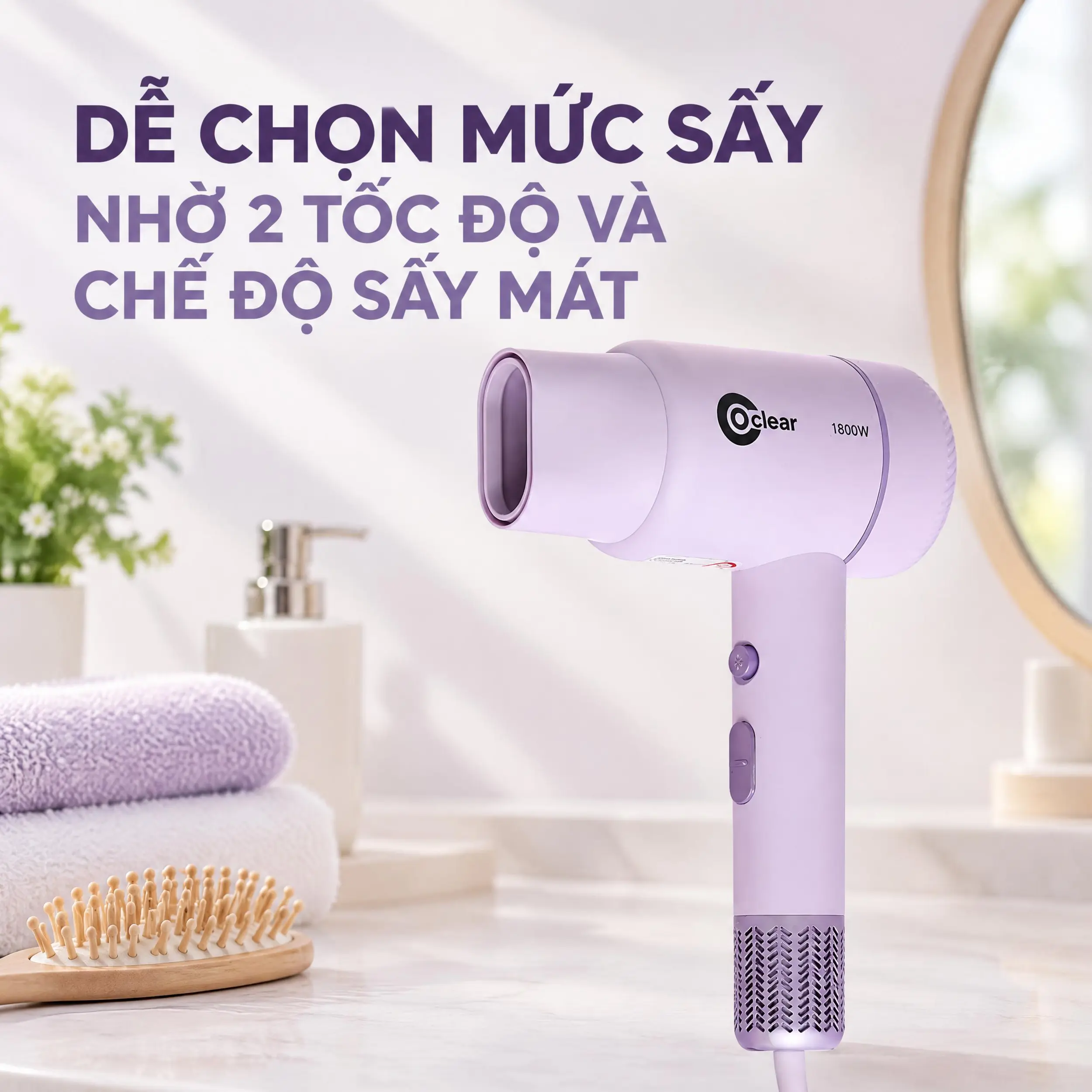 Máy sấy tóc Coclear CH6627 - 2