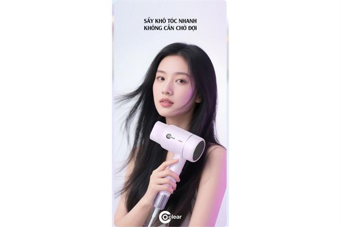 Máy sấy tóc Coclear CH6627 Màu Tím