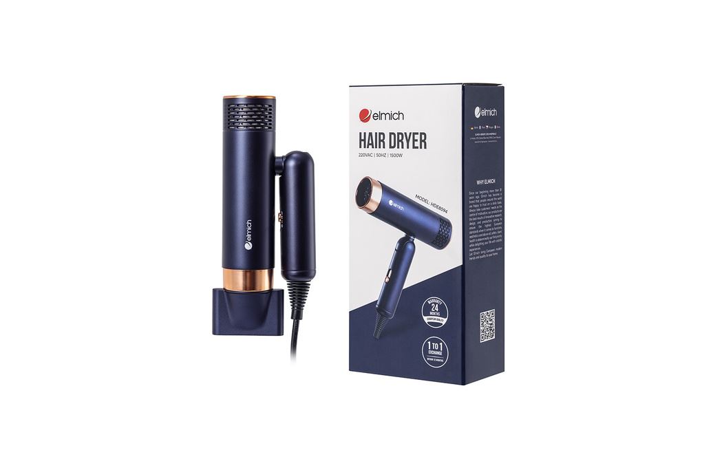 Máy sấy tóc Elmich HDE8594 Màu Tím