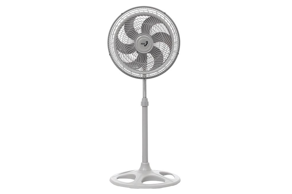 Quạt đứng Asia 6 cánh VY639990 80W Màu Xám