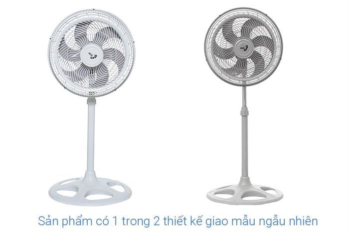 Quạt đứng Asia 6 cánh VY639990 80W Màu Xám