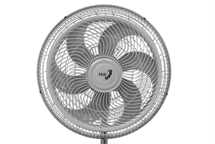 Quạt đứng Asia 6 cánh VY639990 80W Màu Xám