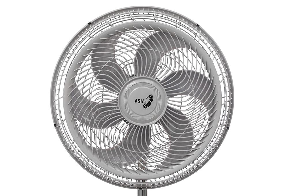 Quạt đứng Asia 6 cánh VY639990 80W Màu Xám