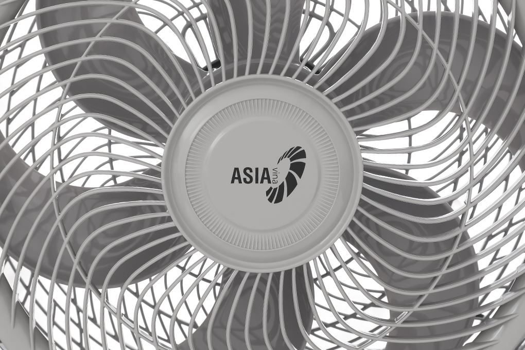 Quạt sàn Asia 6 cánh VY636790 80W Màu Xám