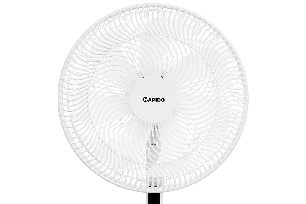 Quạt đứng Rapido RWF-16DWD 60W Màu Trắng