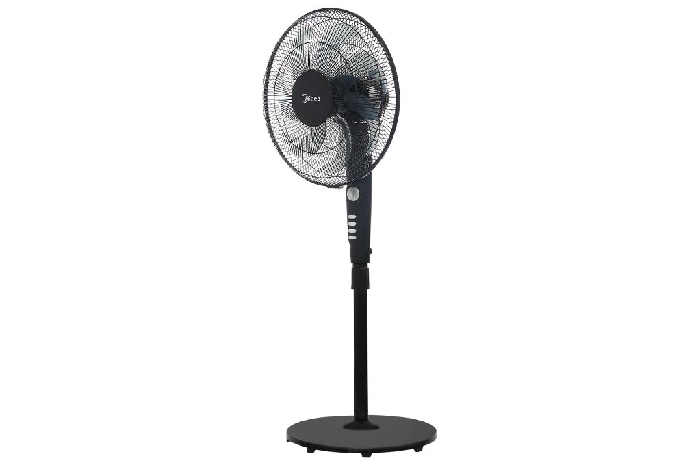 Quạt đứng Midea 7 cánh FS40-24EVN(K) 50W Màu Đen