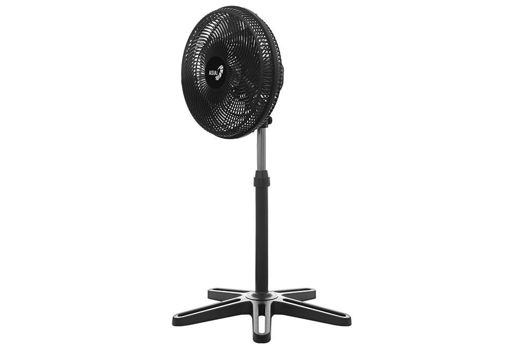Quạt đứng Asia 5 cánh VY619090 55W Màu Đen