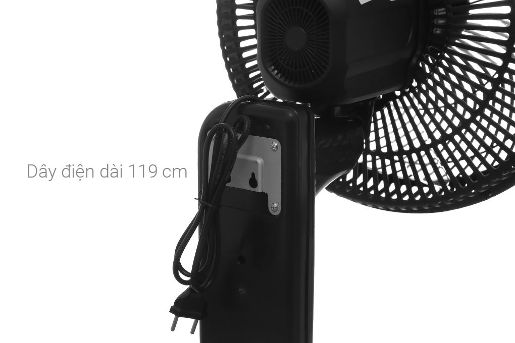 Quạt treo tường Asia 5 cánh VY617090 55W Màu Đen